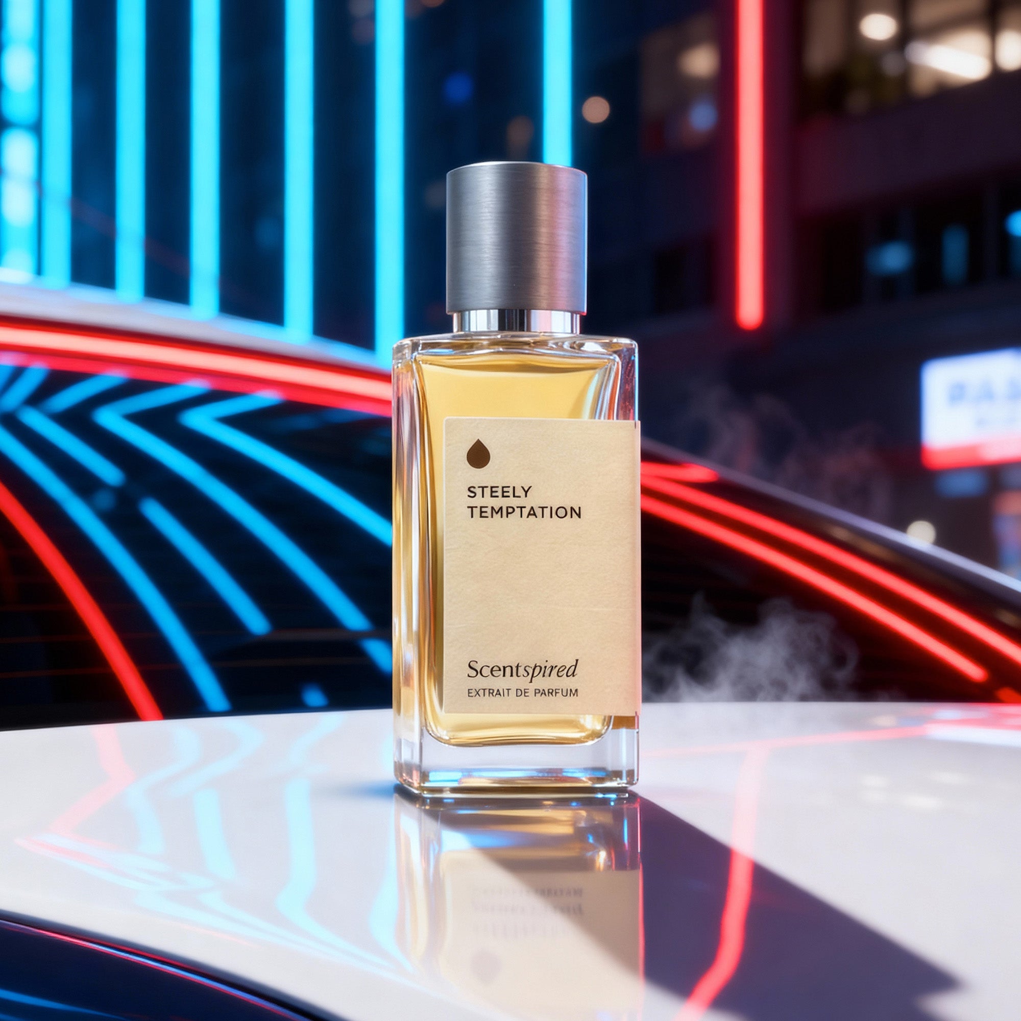 Steely Temptation – Leather Unisex Perfume | Scentspired