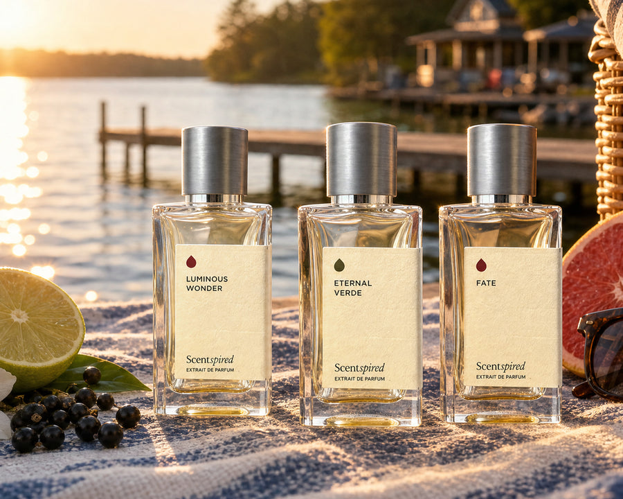 The scent of an American summer: sunscreenyou swear you applied, a screen door slamming,and the fragrance that ties the whole seasontogether